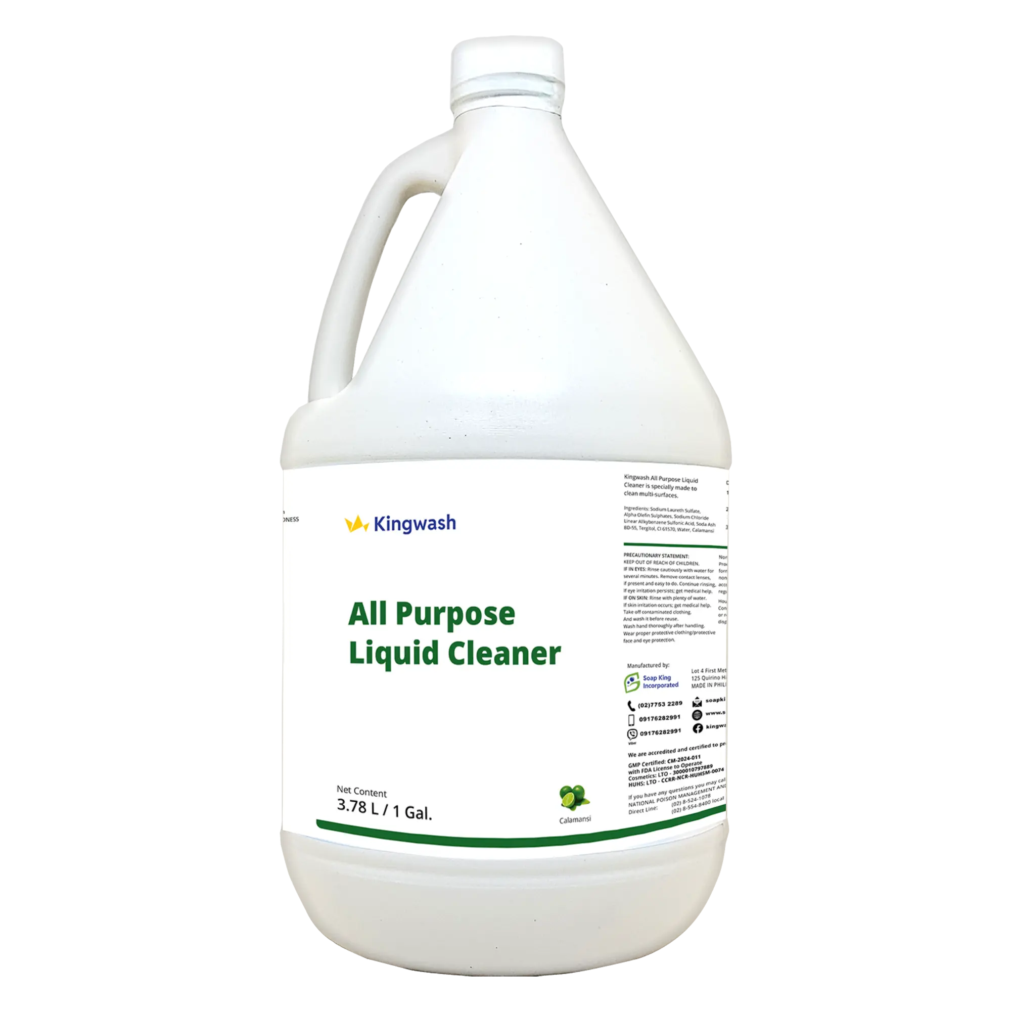 KINGWASH ALL PURPOSE LIQUID CLEANER - CALAMANSI