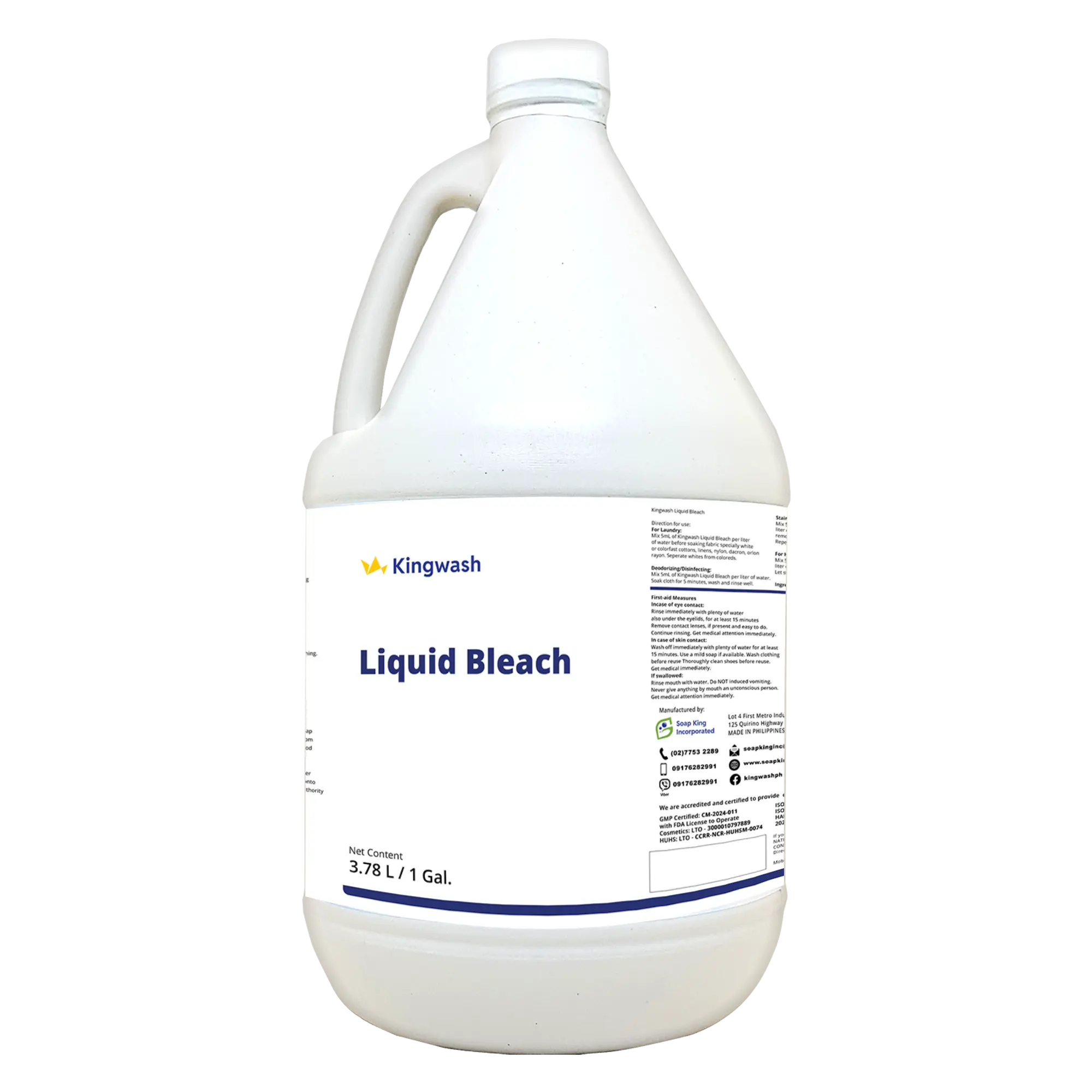 KINGWASH LIQUID BLEACH